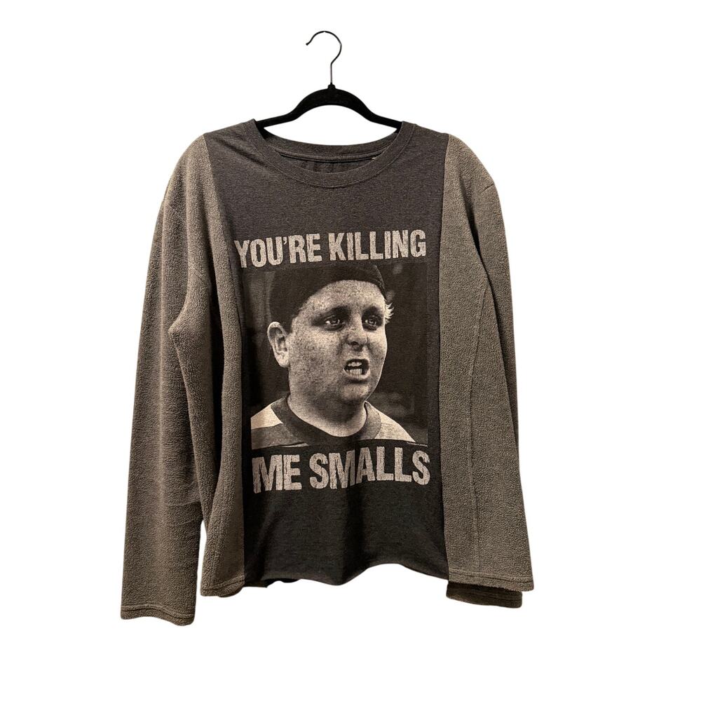 Youre kiln me smalls up cycle fleece sides raw bottom hem